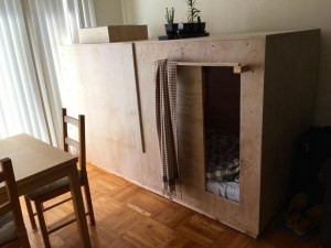 Man In San Francisco Pays $500 a Month to Live in a Wooden Box