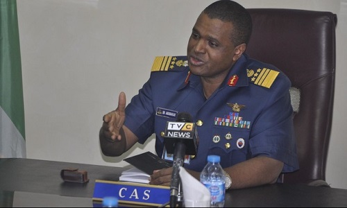 Chief of Air Staff-Air Marshal Sadique Abubakar