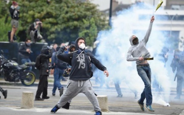 French Protesters