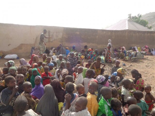 Some-of-the-rescued-women-and-children-from-Chalawa-Sambisa-forest-during-one-of-the-operations-last-week.