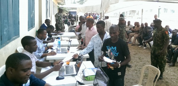PIC  23.  NIGER DELTA EX-MILITANTS BEING SCREENED FOR THEIR  MONTHLY STIPEND BY  OFFICIALS OF THE  PRESIDENTIAL AMNESTY PROGRAMME OF THE FEDERAL  GOVERNMENT  IN PORT HARCOURT ON THURSDAY (7/1/2016).  0139/7/1/16/OCC/JAU/ICE/NAN