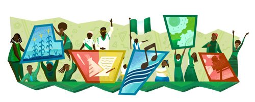 Independence day Google doodle