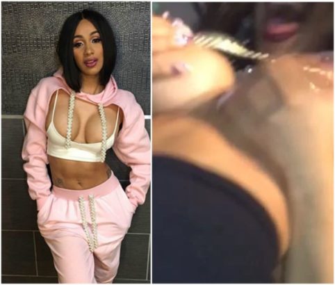 The internet has been set on fire after a video of stripper turned rapper, Cardi...