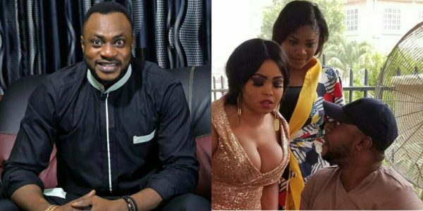 Shock as lady opens her chest in front of actor Odunlade Adekola…check out  fans&#39; reactions (PHOTOS) - Information Nigeria