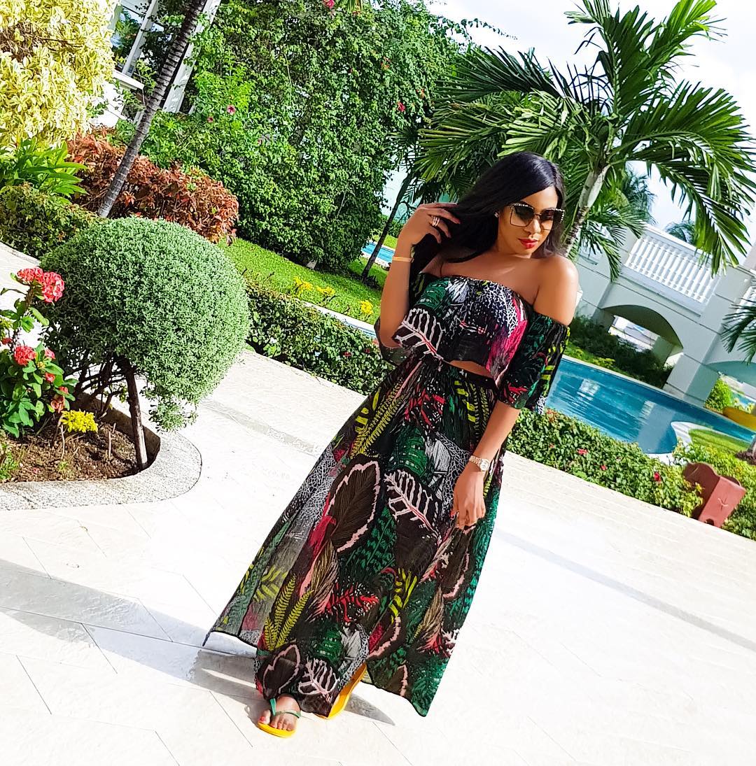 Chika Ike looking all smashing as She Vacations in Jamaica ...