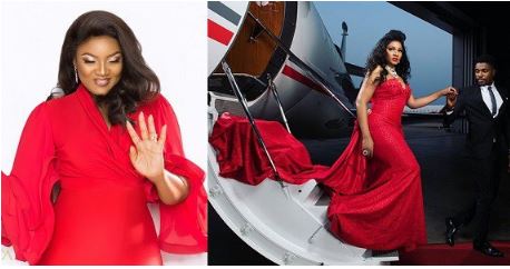 Nollywood Actress Omotola Jolade Stuns In Red As She Emerges From ...