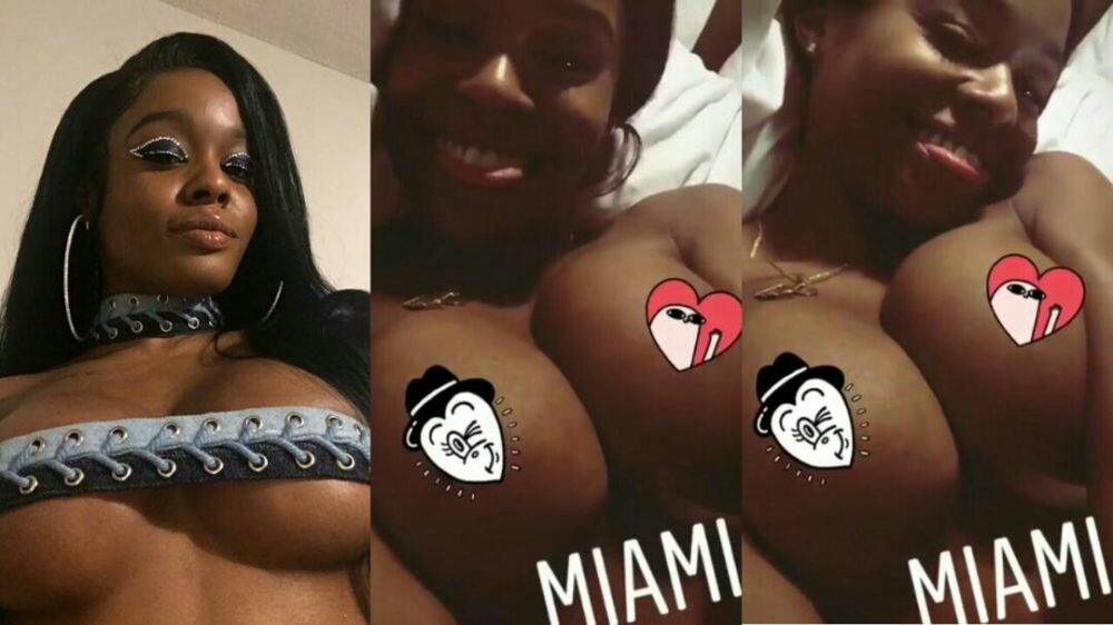 Popular female rapper flashes her bare boobs for Instagram followers (Video...