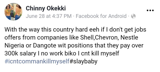n300k monthly salary or i wont work slay queen threatens 1