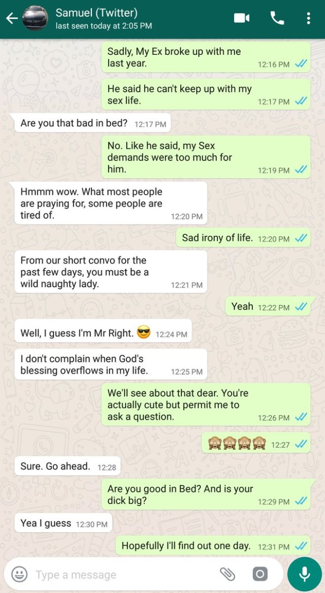 See what happened when a lady tested her boyfriend with another number to see if he was faithful