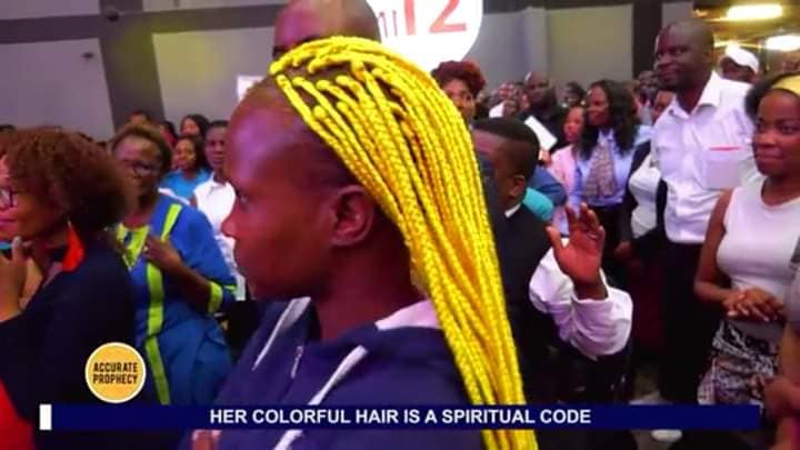 Pastor publicly disgraces lady with demonic hairstyle in Church (Video) -  Information Nigeria