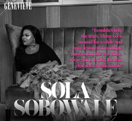 Sola Sobowale lands genevieve magazine cover