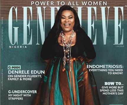 Sola Sobowale lands genevieve magazine cover