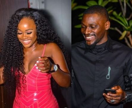 Tobi and Cee-c at an event