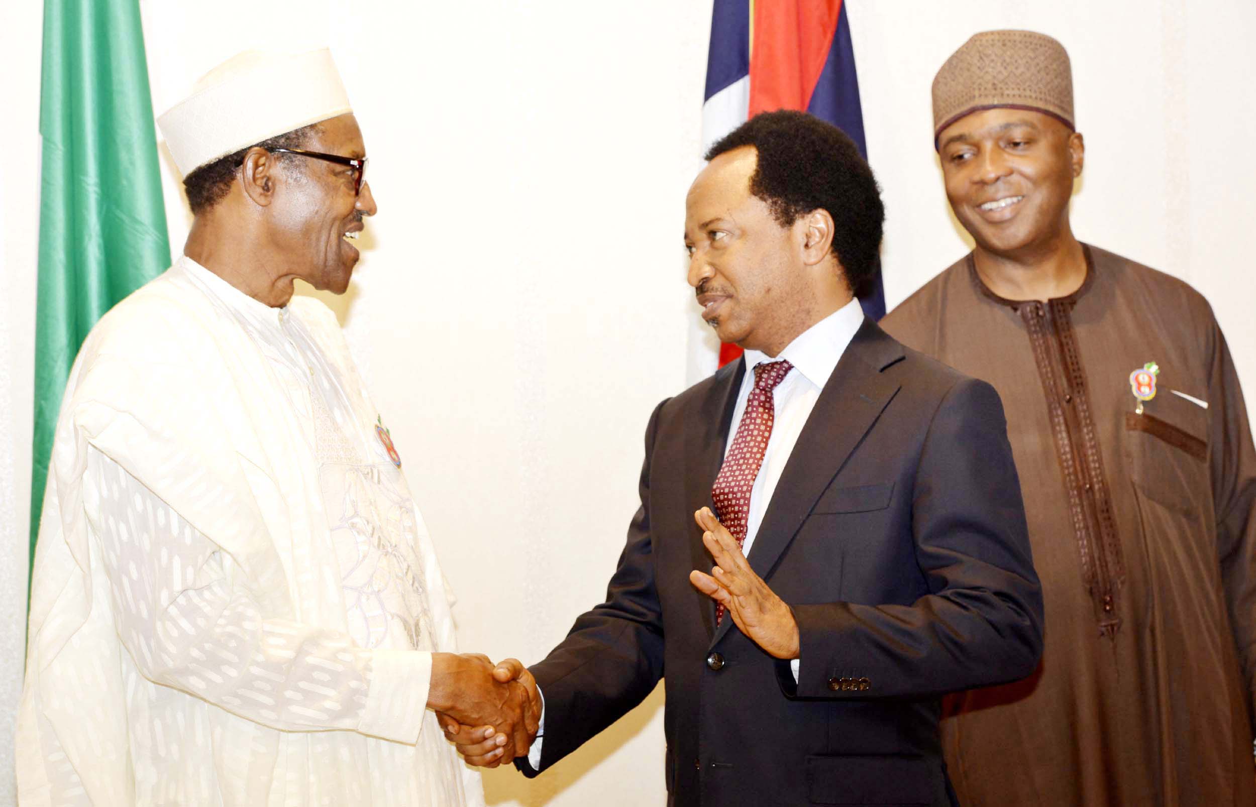 President Buhari and Shehu Sani