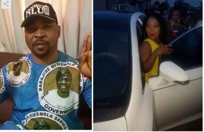 NURTW boss MC Oluomo buys a brand new car for his daughter