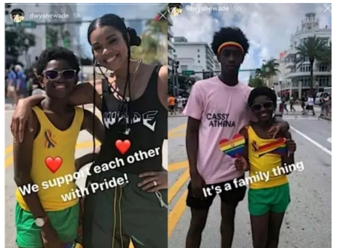 Gabrielle Union finally reveals why she allowed her son attend a gay rally