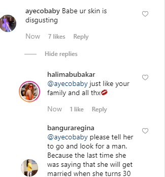 'You are disgusting' - Fan slams actress Halima Abubakar