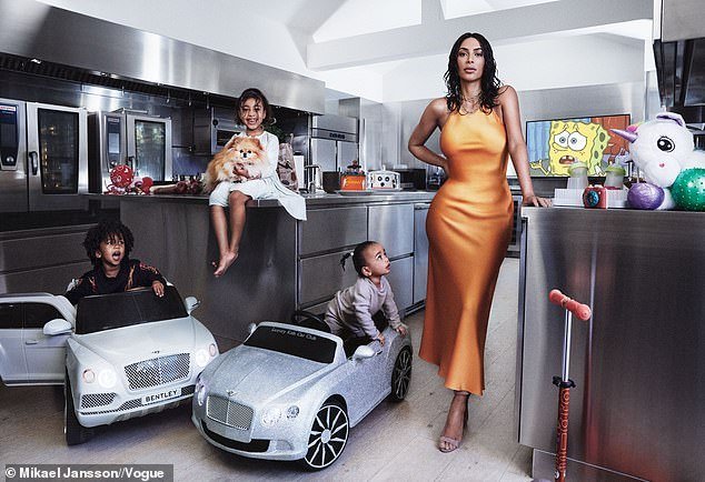 [Photos]: Kim Kardashian lands Vogue magazine cover