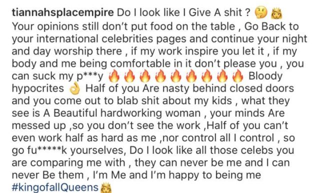 'Bloody hypocrites' - Toyin Lawani slams haters over he recent lingerie photos