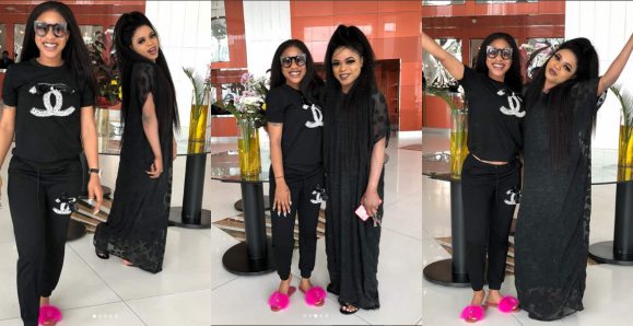 'Pls My Dear Friend Never Allow Anybody Take That Smile You Put On Always From You' - Bobrisky Advises Tonto Dikeh After IG Outburst
