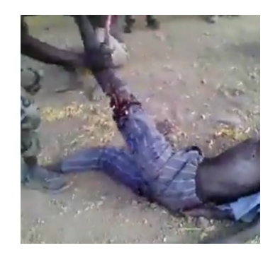 Nigerian Army reacts to video of soldiers breaking the leg of a man