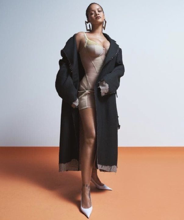 [Photos]: Rihanna slays in cornrows as she covers Vogue magazine