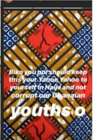'Nigerian please don't corrupt Ghana with your Yahoo Yahoo' - Popular Ghanaian actress says