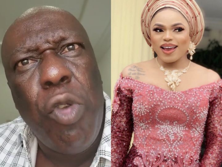 'You are just an overfed frog' - Bobrisky drags veteran actor Charles Awurum