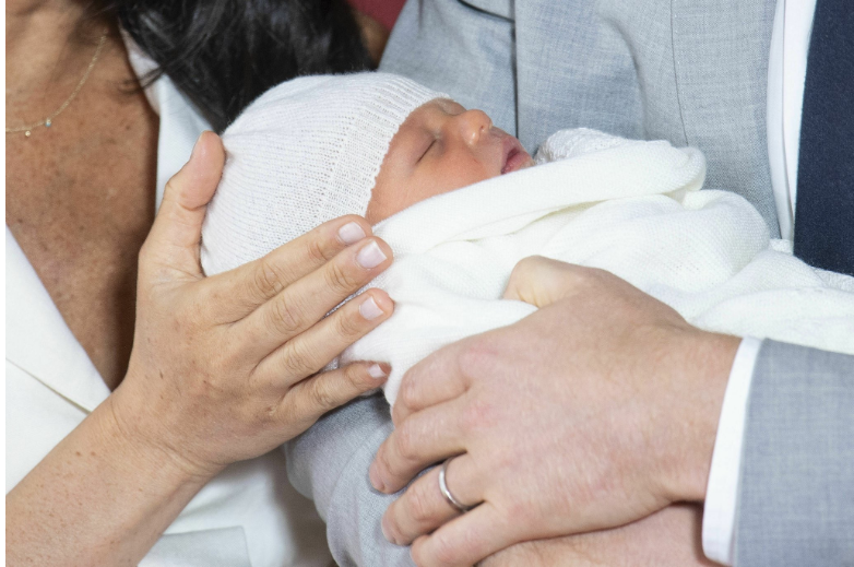 [Photos]: Checkout the first photos of Meghan Markle and Prince Harry's son