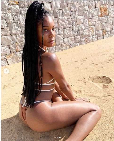 [Photos]: Gabrielle Union flaunts her insanely hot bikini body 