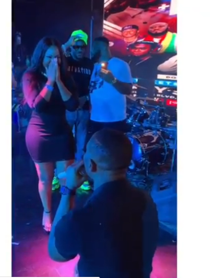 [Photos/Video] Instagram comedian Aphrican Ape proposes to his girlfriend