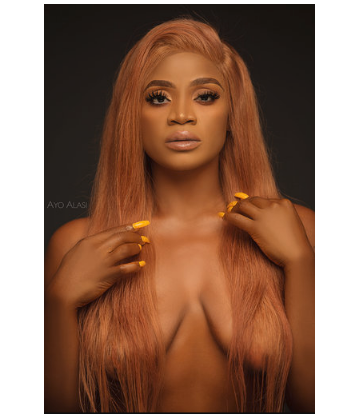 Actress Uche Ogbodo poses completely naked in pre-birthday photos