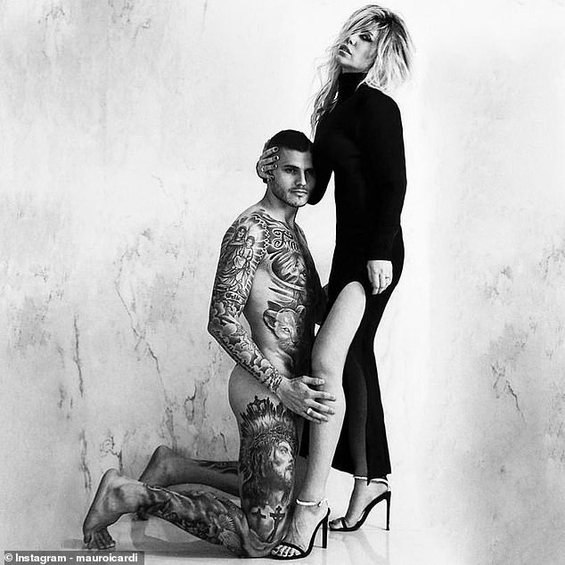Inter Milan, striker Mauro Icardi poses completely naked in x-rated photo 
