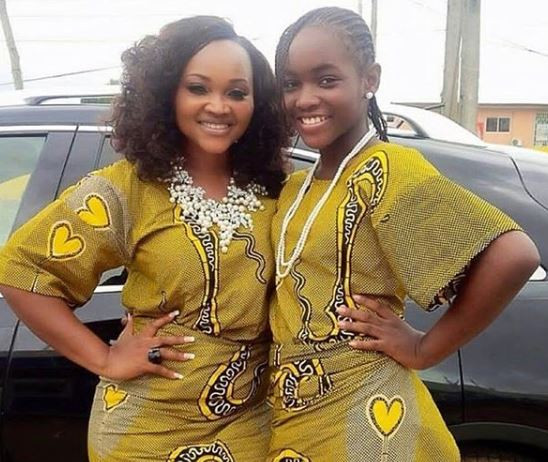 #MothersDay: 'Only a bad ass mom can be father and mother to her child' - Mercy Aigbe
