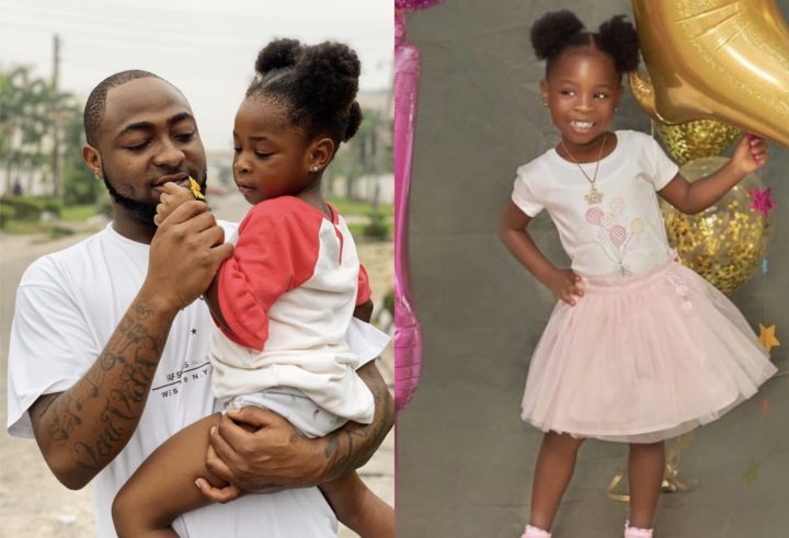 'You changed my life' - Davido celebrates the love of his life as she turns 4
