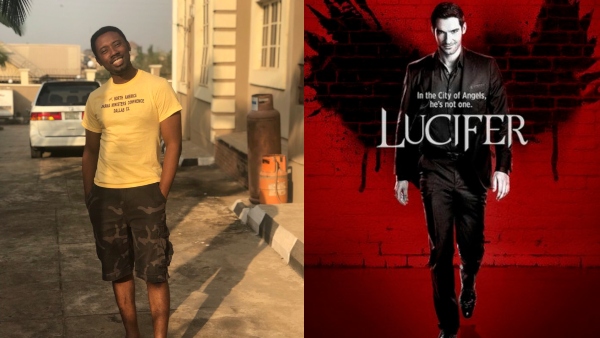 'Ayamatanga' was worse!!! Nigerians come for Mike Bamiloye's son for speaking against a trending movie "Lucifer"