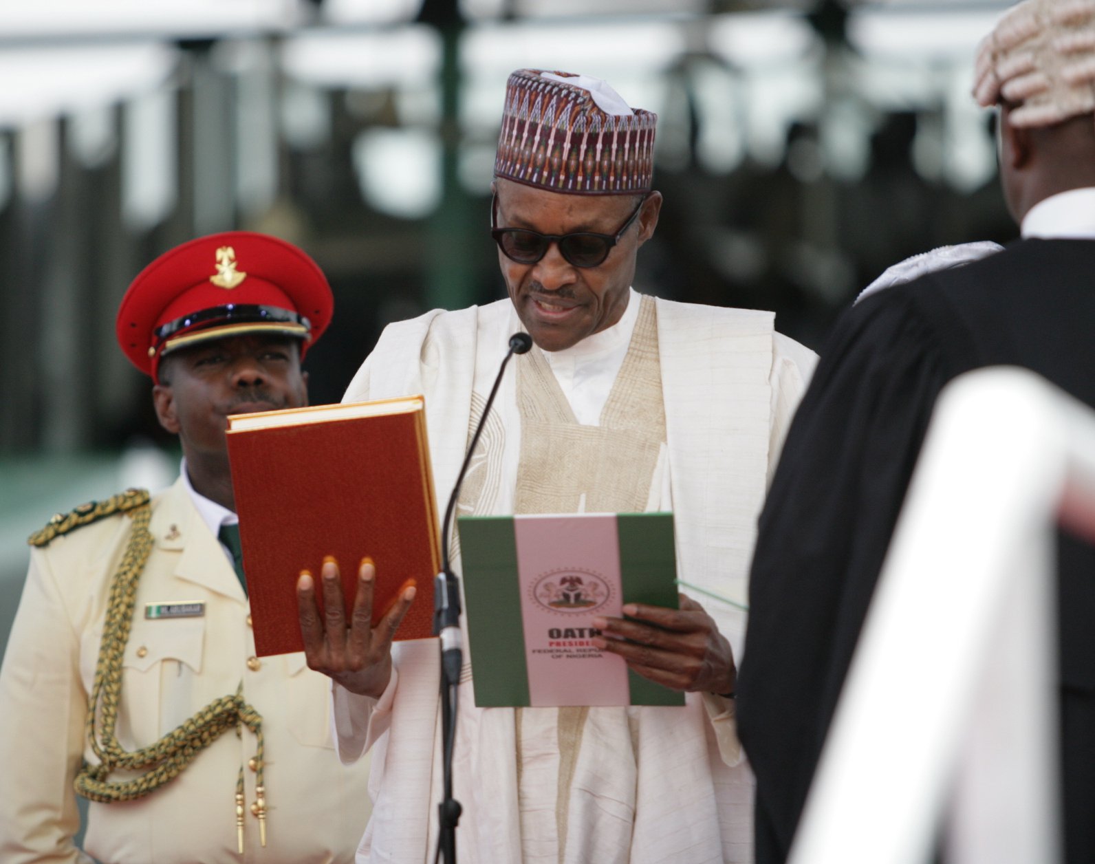 Why Buhari's second term inauguration into office was low-key