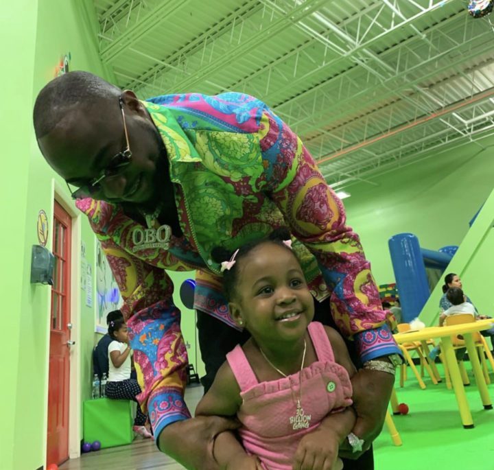 [Photos]: Davido flies down to Atlanta to celebrate his daughter Hailey's 2nd birthday