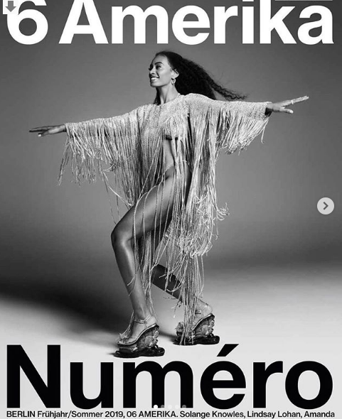 Solange bares her butt as she covers Numero Berlin Magazine