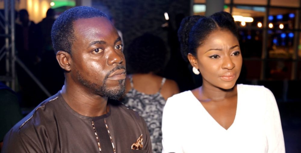 Actress, Yvonne Jegede and estranged husband, Abounce