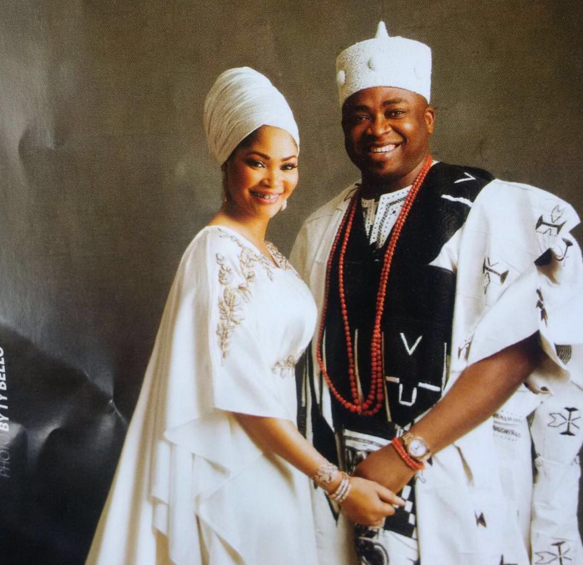 Lagos Monarch, Oba Saheed Elegushi Celebrates Wife Of 16 Years