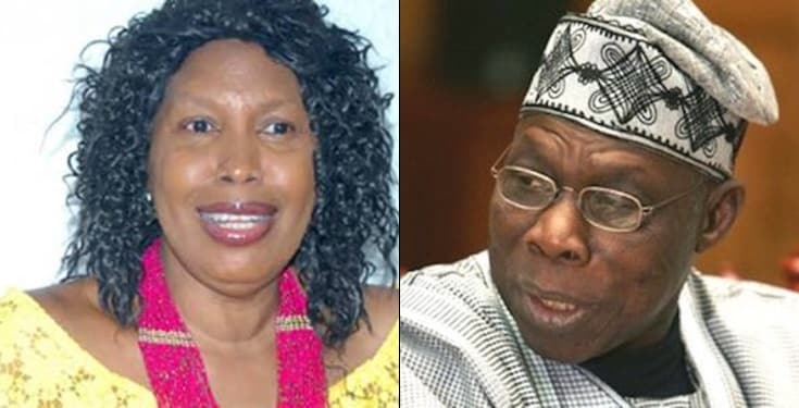 Just In: Obsanjo's Estranged Wife Releases Statement, Accuses Obasanjo Of Sending Assassins After Her And Son For Supporting Buhari