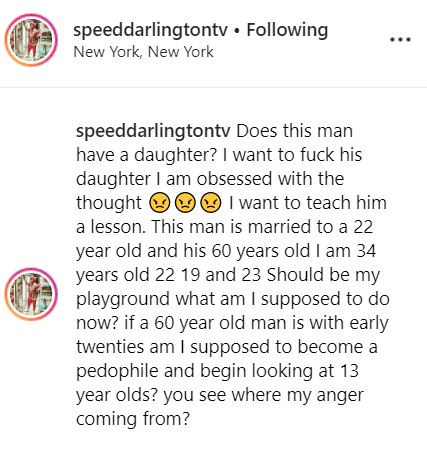 'I want to f**k Ned Nwoko's daughter'- Speed Darlington