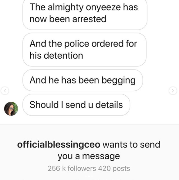 'I got justice' - Blessing Okoro claims Onye Eze has been arrested