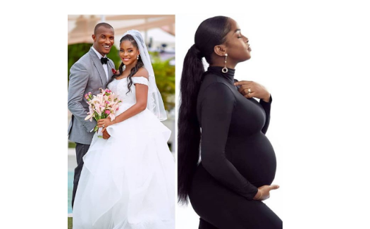 [Photo]: Nollywood actor Gideon Okeke and wife expecting their first child together