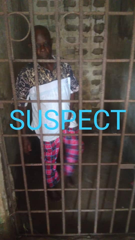 [Photo]: Police arrest 70-year-old who defiled a 5-year-old in Imo state