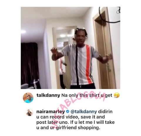 Naira Marley Slams A Fan Who Accused Him Of Repeating A Shirt