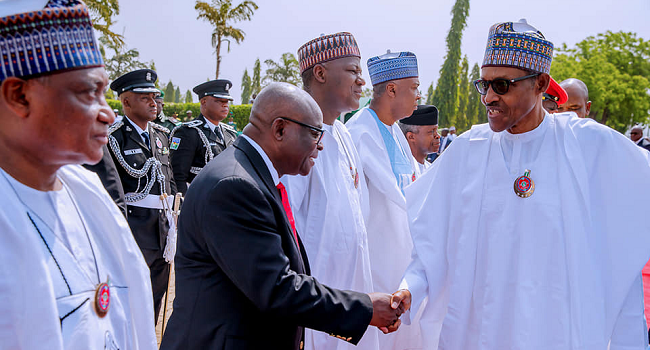 'Buhari reveals the reason he had to deal with CJN Walter Onnoghen