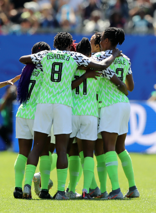 ''Oshoala has the pace of Aubameyang, finishing of Lacazatte and the first touch of Lukaku'' Nigerians Say After She Put The Game To Bed