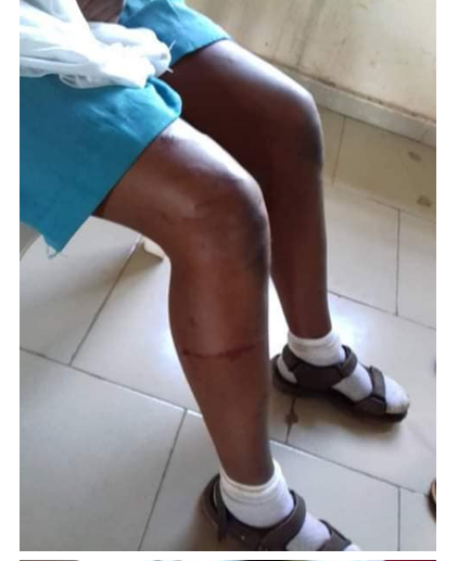 [Photos]: Nigerian woman flogs her maid mercilessly for accusing her brother of attempted rape